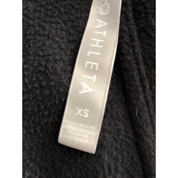 Athleta Zion Full-Zip Jacket Women's XS Microfleece Black - Picture 6 of 9